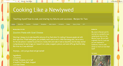 Desktop Screenshot of cookinglikeanewlywed.com